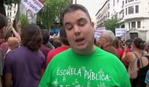 Scandale de corruption en Espagne : manifestations...