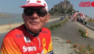 Le Tour de France au Mont Saint-Michel : l'art de bien se placer