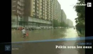 Chine : les pires inondations depuis 50 ans