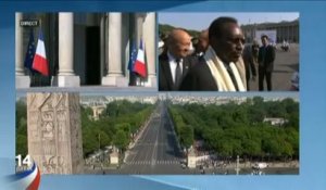 Le président du Mali dit son "honneur" d'être présent pour le 14-Juillet