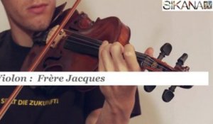 Cours violon : Frère Jacques - HD