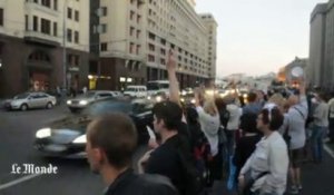 A Moscou, au cœur de la manifestation de soutien à Alexeï Navalny