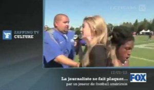 Zapping TV : une journaliste se fait plaquer en pleine interview