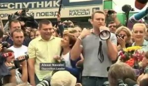 Russie: pour l'opposant Navalny, le combat politique...