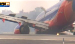 Dix blessés lors d'un problème d'atterrissage d'un Boeing à New York - 23/07