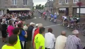 Polynormande : les coureurs sont arrivés à Saint-Martin-de-Landelles !