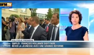Politique Première: François Hollande lance les emplois francs - 01/08
