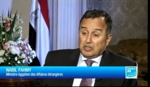 L'ENTRETIEN - Nabil Fahmy, ministre égyptien des Affaires étrangères