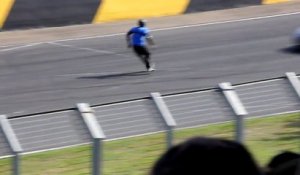 man jump lambo Top Gear Sydney 9.3.13