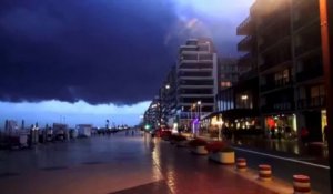 Terrible orage de Knokke-Le-Zoute le 5 août 2013