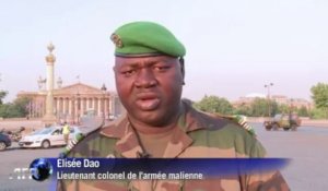 Entraînement des soldats maliens, à l'honneur le 14 juillet