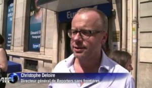 Mobilisation pour les journalistes français disparus en Syrie