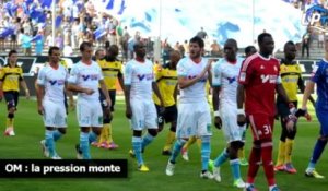 OM : la pression monte !