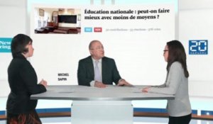 Michel Sapin : «Nous ne donnerons pas un chèque en blanc à l'Education nationale»