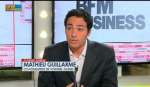 Mathieu Guillarme, co-fondateur de Voitures Jaunes, dans Le Grand Journal - 9 août 5/6