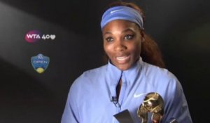 Cincinnati - Serena : ''Elle ou moi pouvaient l'emporter''