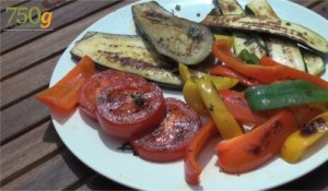 Recette de Légumes grillés à la plancha - 750 Grammes