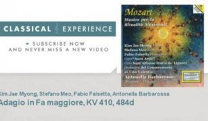 Wolfgang Amadeus Mozart : Adagio in Fa maggiore, KV 410, 484d