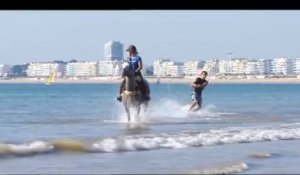 30 millions d'amis - Focus on Harold Quinquis, creator of the Horse Surfing