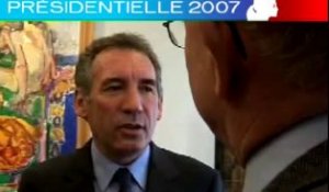 Présidentielle 2007 - Bayrou face aux lecteurs du Parisien : Son scénario du deuxième tour