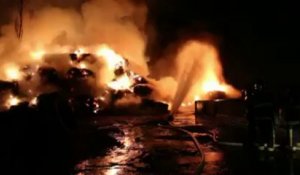Erquinghem-Lys : incendie au GAEC de la Hautefeuille