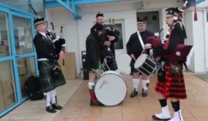 La Garde celtique du Nord a joué aux "Six heures du Pas-de-Calais"