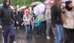 Wattrelos : marche blanche en hommage aux jeunes décédés dans l'incendie de l'usine