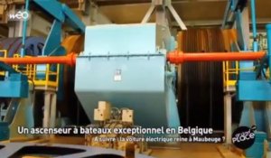 Belgique: un ascenseur de bateaux hors norme