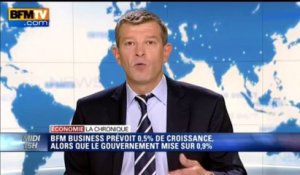 Chronique éco de Nicolas Doze: BFM Business prévoit 0,5% de croissance - 12/09