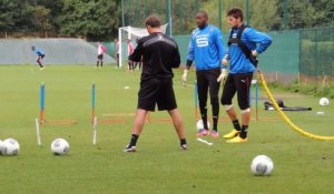 11/09/13 : les gardiens à l'entraînement