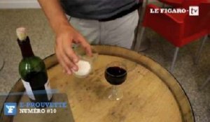 L'e-prouvette #10 : comment décolorer un verre de vin