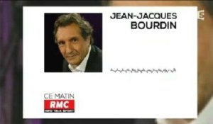 Jean-Jacques Bourdin dit avoir mal mangé lors de "C à vous"