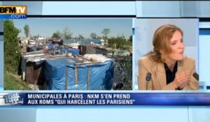 Roms: NKM se met du côté de Valls, contre "la ligne Hidalgo-Taubira" - 20/09