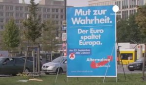 Allemagne: vers l'entrée d'euro-sceptiques au Bundestag ?