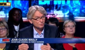 BFM Politique: l’interview de Jean-Claude Mailly par Apolline de Malherbe - 22/09