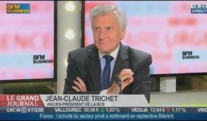 Andreas Schockenhoff, Joachim Bitterlich, Jean-Claude Trichet, dans Le Grand Journal - 23/09 2/4