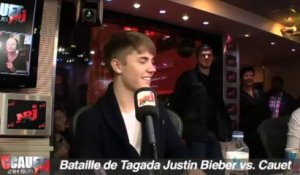 Bataille de Tagada Justin Bieber vs Cauet - C'Cauet sur NRJ