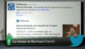 Top Media : Bertrand Cantat fait des vagues sur Twitter