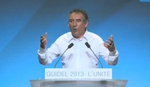 UR2013 - Discours de clôture de François Bayrou