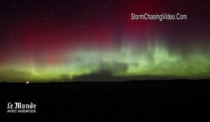 Une aurore boréale exceptionnelle observée dans le Minnesota