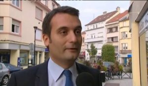 Philippot accuse Valls de mener "une campagne électorale" anti-FN à Forbach