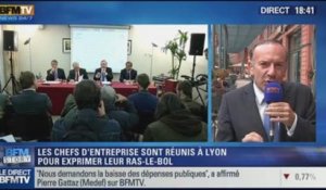 BFM Story : le ras-le-bol fiscal des chefs d'entreprise, qui sont réunis à Lyon - 08/10