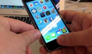 iPhone 5s : Démonstration de la fonctionnalité Touch ID