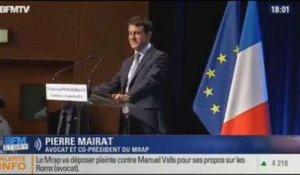 BFM Story: le MRAP va déposer plainte contre Valls pour ses propos sur les Roms - 10/10
