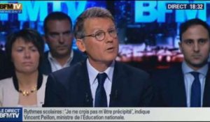 BFM Politique: L'interview de Vincent Peillon par Apolline de Malherbe - 13/10 2/7