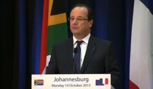 Intervention à l'occasion du Forum économique en Afrique du Sud