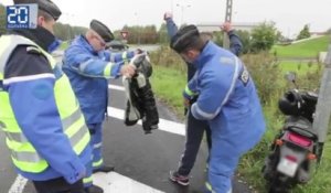 Contrôles de gendarmerie près de Lille