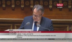 En Séance - Débat sur la protection des données personnelles