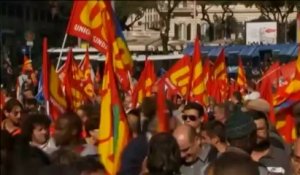 Italie : des milliers de Romains manifestent contre l'austérité du gouvernement