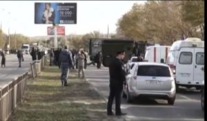 Russie : les images de l'explosion du bus lors de l'attentat kamikaze